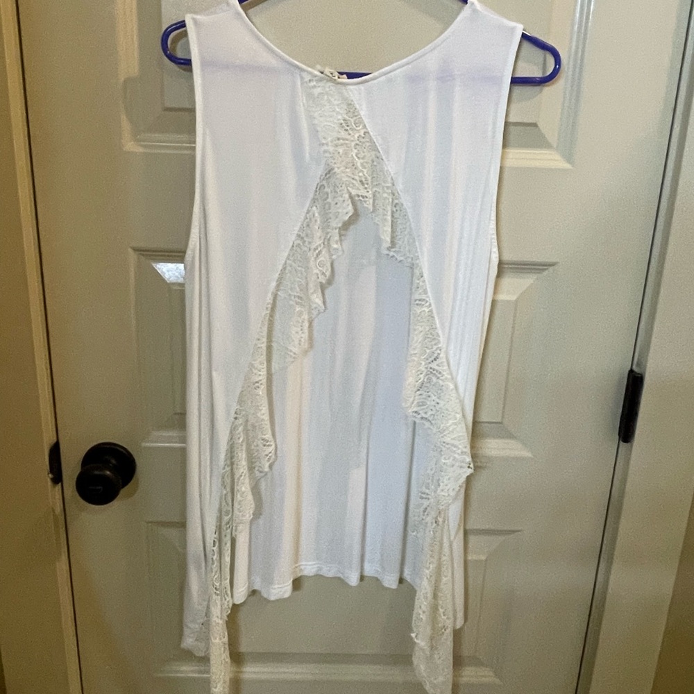 Open Back Tank Top - Picture 2 of 3